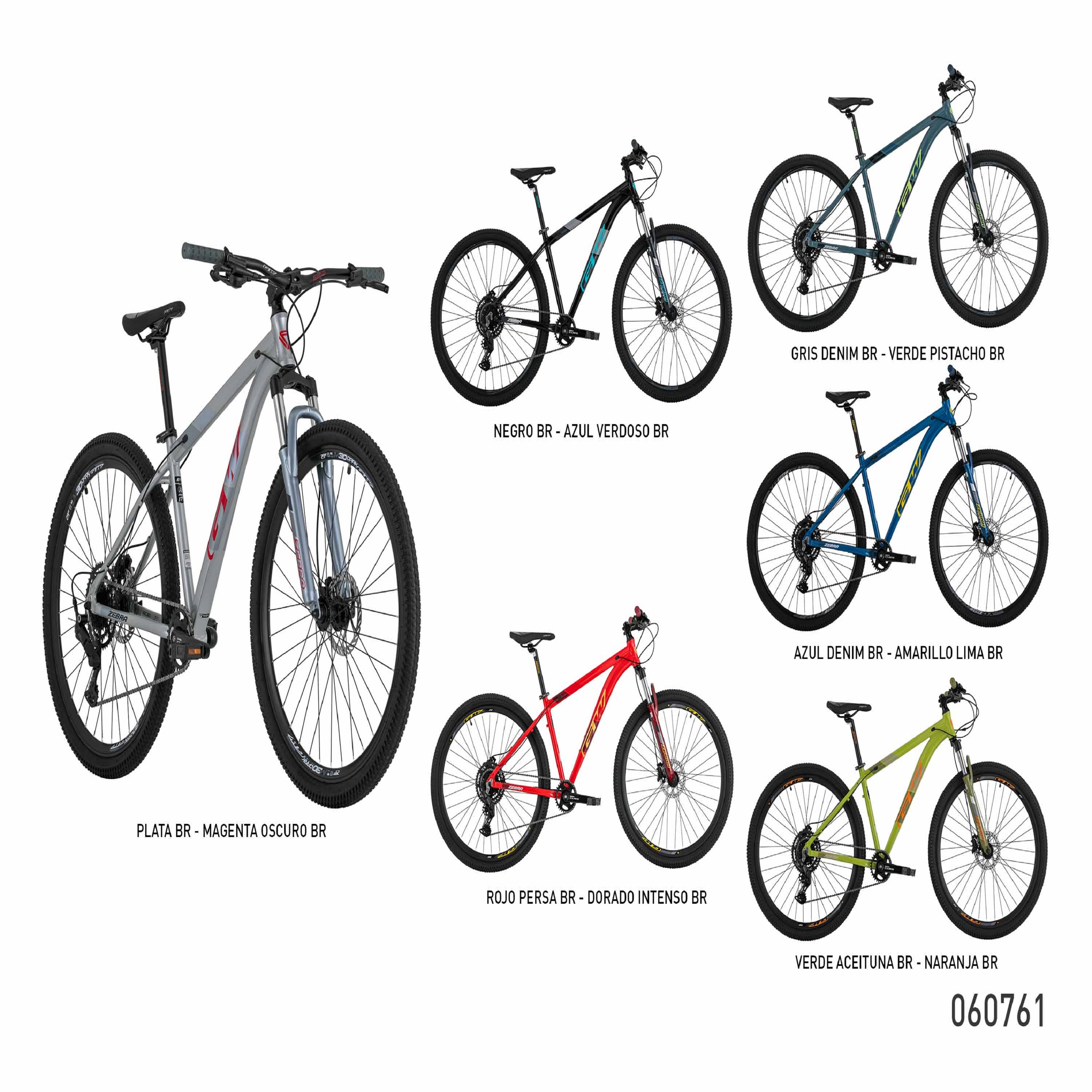BICICLETA MTB 29 ZEBRA 1*9 CUES